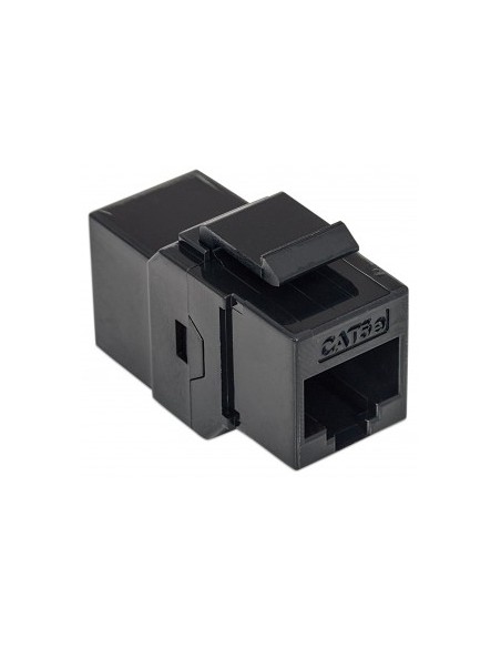 ACCOPPIATORE MODULO KEYSTONE JACK RJ45 CAT.6E NERO (NW-KU6P-BK)