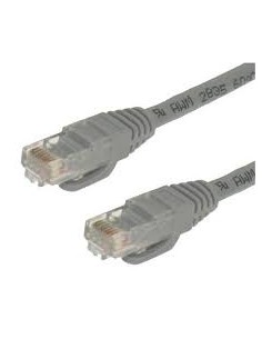 CAVO DI RETE DRITTO UTP CAT.5E 1 MT (CV-PU5CCP-010-GR)