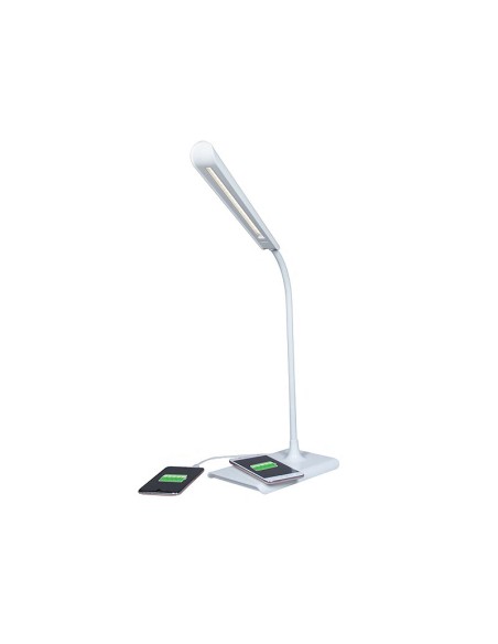 LAMPADA DA TAVOLO LED USB WIRELESS CHARGER (M-LAMWC1)