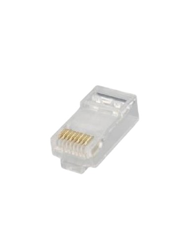 CONNETTORE PLUG RETE RJ45 8P CAT.6 UTP (CONF. 100PZ) (CV-LAN-027A)