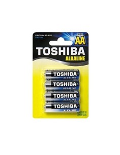 BATTERIE ALCALINE STILO LR6 AA CONF.4 PZ (TOS6)