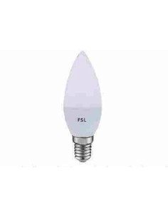 LAMPADA LED CANDELA C37 E14 5.5W 3000K LUCE CALDA (FLC37B6W30K14)