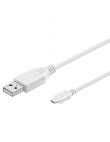 CAVO USB A MICRO USB 30 CM BIANCO (E10335)