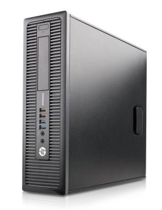 PC 800 G1 SFF INTEL I5-4 GEN. 8GB 240GB SSD - WINDOWS COA - RICONDIZIONATO - GAR. 6 MESI