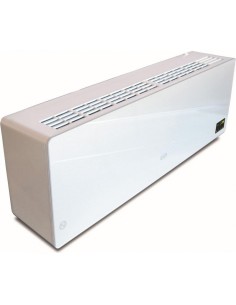 TERMOVENTILATORE MURALE CHIC SILVER ECO 2000W LED TELC TIMER (ARGOCHICSILVER)