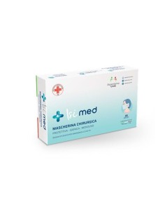 MASCHERINA CHIRURGICA MONOUSO (MCM012020) - CONF. 20 PEZZI