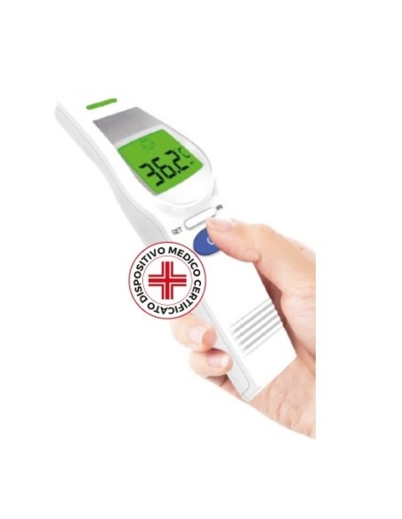 TERMOMETRO TERMOSCANNER FRONTALE INFRAROSSI (HC-IRDFT02)