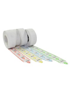 ROTOLI ELIMINACODA NUMERICI - 2000 STRAPPI - CONF. 5PZ