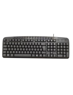 TASTIERA KB-2105U USB MULTIMEDIALE NERA
