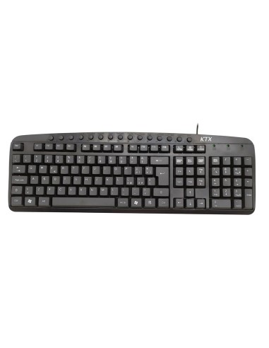 TASTIERA KB-2105U USB MULTIMEDIALE NERA