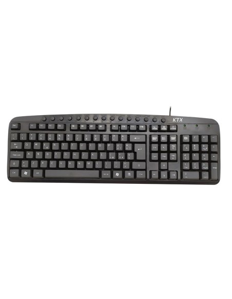 TASTIERA KB-2105U USB MULTIMEDIALE NERA