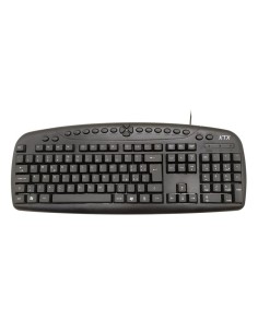 TASTIERA KB-3105U USB MULTIMEDIALE NERA