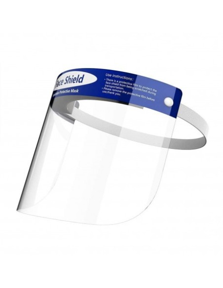 SCHERMO VISIERA FACCIALE PROTETTIVA FACE SHIELD