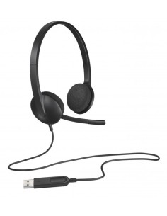CUFFIA CON MICROFONO H340 (981-000475) USB