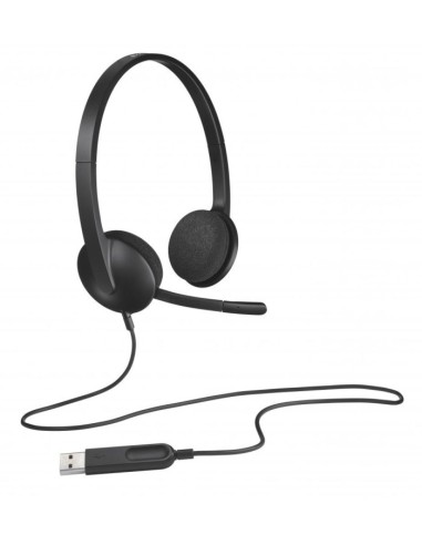 CUFFIA CON MICROFONO H340 (981-000475) USB