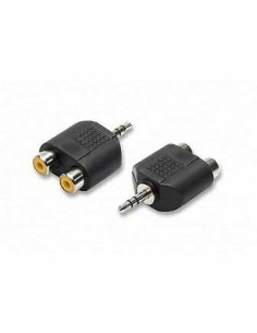 ADATTATORE PRESA AUDIO JACK 3.5 A 2 RCA (2/09)