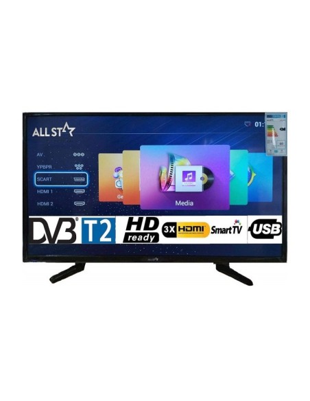 TV LED 55" ASSTV554KUHDS ULTRA HD 4K SMART TV WIFI DVB-T2 ANDROID