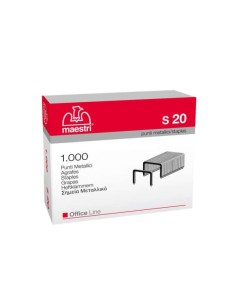 PUNTI METALLICI AD ALTO SPESSORE 23/20 - CONF. DA 1000 PZ