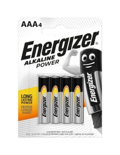 BATTERIE POWER LR03 AAA MINISTILO 1.5V ALKALINE 4PZ