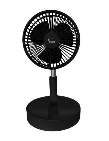 VENTILATORE PORTATILE E-DREAM NERO (FAN 01)