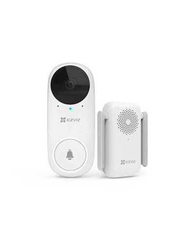 VIDEOCAMPANELLO WIFI DOORBELL FHD CON SUONERIA - PIR VISIONE NOTTURNA AUDIO BIDIREZIONALE CS-DB2CEZVIZ CS-DB2C WIRELESS