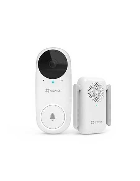 VIDEOCAMPANELLO WIFI DOORBELL FHD CON SUONERIA - PIR VISIONE NOTTURNA AUDIO BIDIREZIONALE CS-DB2CEZVIZ CS-DB2C WIRELESS