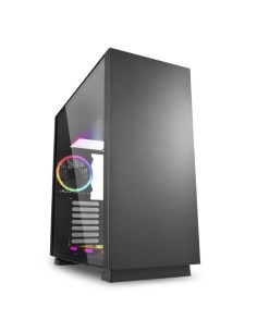 (RICONDIZIONATO) CASE PURE STEEL BLACK RGB ATX VETRO TEMPERATO - NERO
