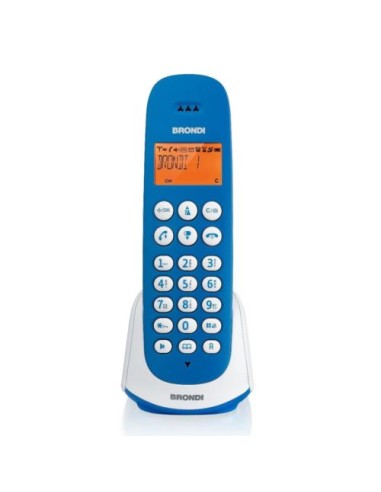 TELEFONO CORDLESS ADARA (BROADARABL/W) BIANCO/BLU