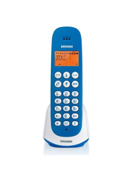 TELEFONO CORDLESS ADARA (BROADARABL/W) BIANCO/BLU