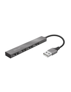 HUB 4 PORTE HALYX USB (23786) IN ALLUMINIO