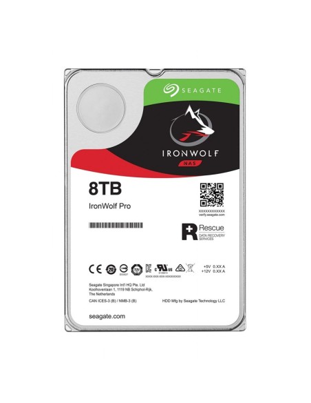 HARD DISK 8 TB IRONWOLF SATA 3 3.5" NAS (ST8000VN004) RICONDIZIONATO