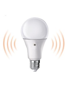 LAMPADA LED GOCCIA A60 E27 9W 3000K LUCE CALDA - SENSORE CREPUSCOLARE (FLA60S9W30K27)