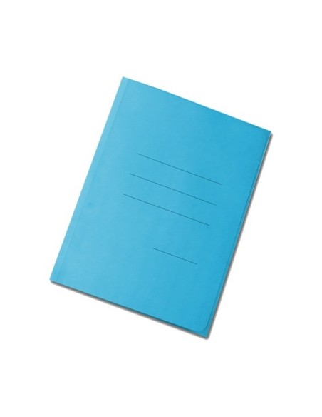 CARTELLE 3 LEMBI MANILLA GR.150 (50 PEZZI) - AZZURRO