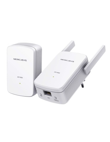 KIT ADATTATORE DI RETE POWERLINE MS-MP510KIT AV2 FINO A 1000 MBPS - WIRELESS 300MBPS