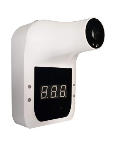 TERMOMETRO TERMOSCANNER INFRAROSSI A CONTATORE A PARETE CON DISPLAY (GP100)