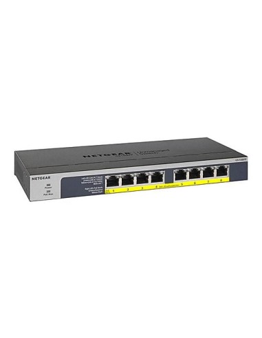 SWITCH RETE 8 PORTE 10/100/1000 GS108PP-100EUS POE