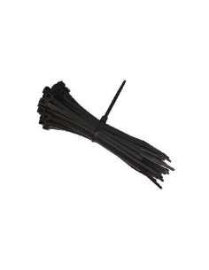FASCETTE ELETTRICISTA NYLON 2,5X200MM - 100PZ - NERO