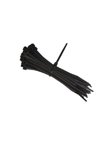 FASCETTE ELETTRICISTA NYLON 2,5X100MM - 100PZ - NERO
