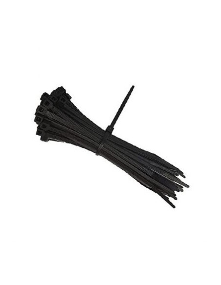 FASCETTE ELETTRICISTA NYLON 3,6X300MM - 100PZ - NERO