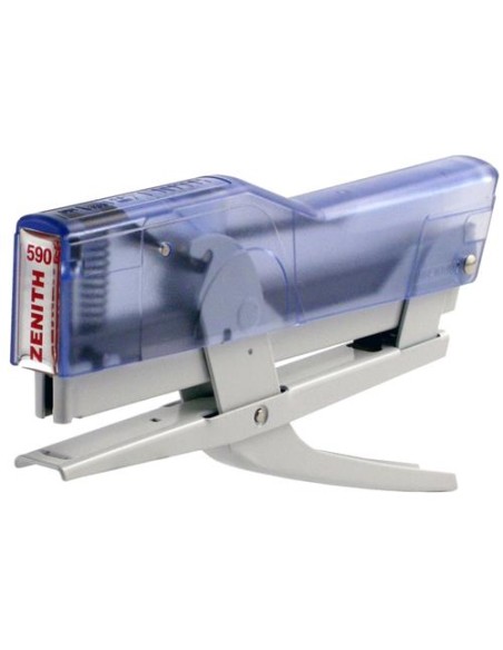 CUCITRICE A PINZA 590 - PUNTO 6/4-6/6 - FUN BLU TRASPARENTE BIANCO