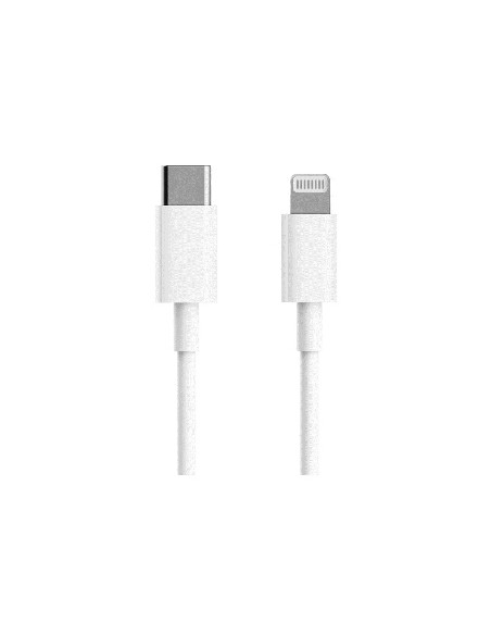CAVO RICARICA RAPIDA MI DA TYPE-C A LIGHTNING 1MT - BIANCO (28974)