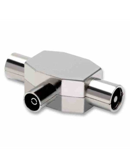 ADATTATORE DISTRIBUTORE INDUTTIVO SEGNALE ANTENNA 2 SPINE 1 75OHM IEC (RF92)