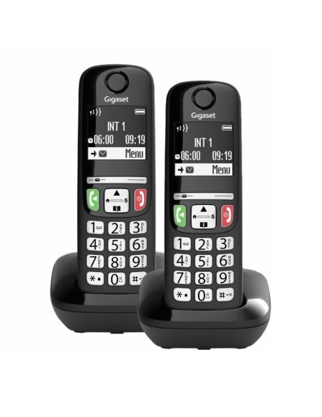 TELEFONO CORDLESS GIGASET E270 DUO NERO (L36852-H2816-K131)