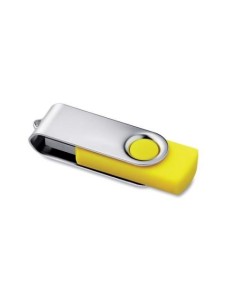 PEN DRIVE 16 GB GIALLA BULK - IDEALE PER SERIGRAFIA - USB