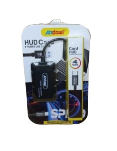 HUB 4 PORTE USB TYPE-C (Q-HU302B)