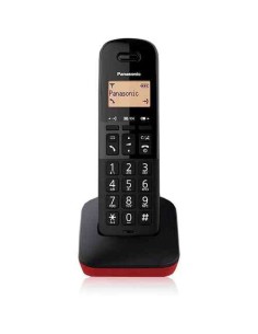 TELEFONO CORDLESS KX-TGB610JTR NERO/ROSSO