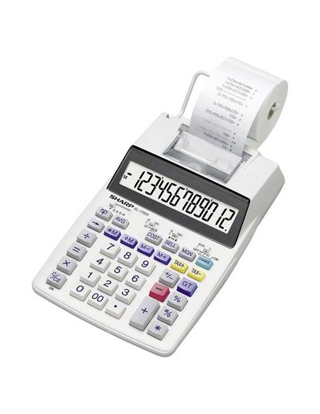 CALCOLATRICE EL-1750V CON STAMPA