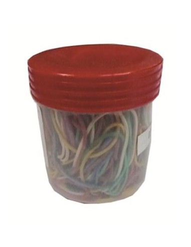 ELASTICI GOMMA ASSORTITI BARATTOLO 100 GRAMMI