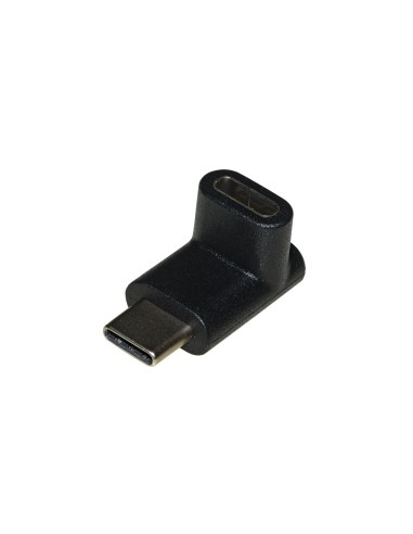 ADATTATORE USB-C 2.0 MASCHIO/FEMMINA 90 ANGOLATO ALTO/BASSO (LKADAT148)