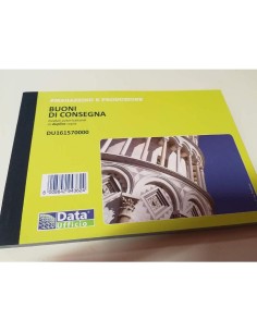 BLOCCHETTO BUONI DI CONSEGNA (DU161570000) 2 COPIE A6 (5 PZ)